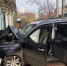 Внедорожник врезался в старинный дом на Красноармейской в Томске - РИА Томск
