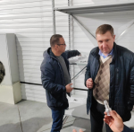 Сельхозтоваропроизводители и руководители департамента под руководством Михаила Ратнера посетили Научно-производственный центр беспилотных авиационных систем