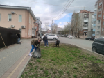Сотрудники Департамента по социально-экономическому развитию села присоединились к Всероссийскому субботнику