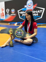 Томичка в четвертый раз стала чемпионкой России по панкратиону