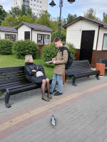Комсомол продолжает работу по сбору подписей за Народный референдум