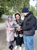 Комсомол продолжает работу по сбору подписей за Народный референдум