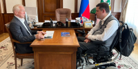 Губернатор Владимир Мазур провел рабочую встречу с депутатом Госдумы от Томской области Михаилом Киселёвым - Tomsk.Sm.News