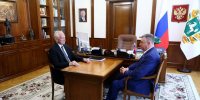 Губернатор Владимир Мазур и председатель ЛДПР, председатель комитета Госдумы по международным делам Леонид Слуцкий обсудили производственно-технологическое развитие Томской области - Администрация Томской области