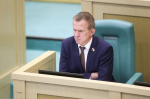Антон Алиханов, Владимир Мазур и Ольга Ускова представили в Совете Федерации проекты промышленного кластера электроники и беспилотных технологий