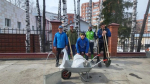 Лыжники поддержали Всероссийский субботник