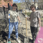 Коллектив Департамента ЗАГС принял участие в субботнике