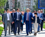 Полпред провел выездное совещание на объектах благоустройства общественных пространств