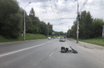 Томич на электровелосипеде сбил пожилого пешехода на Каштаке