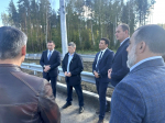 Сергей Прудиус проинспектировал строительство Малого транспортного кольца г. Томска
